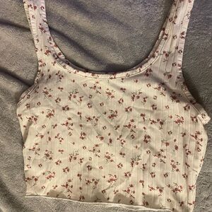 Floral Print Women's Tank Top